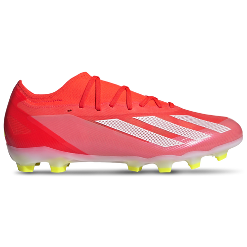 

adidas Mens adidas X Crazyfast Pro Firm Ground - Mens Soccer Shoes White/Solar Red/Team Solar Yellow Size 8.0