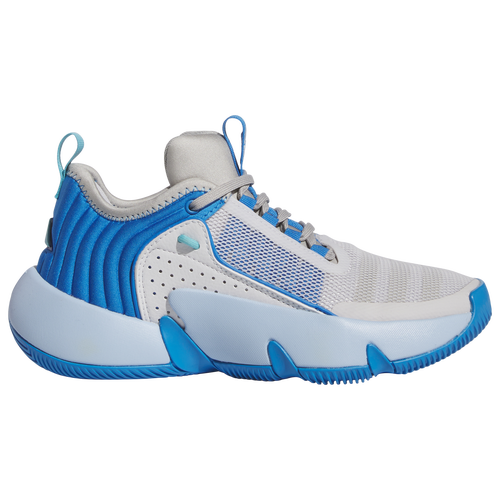 

adidas Boys adidas Trae Young Unlimited - Boys' Grade School Basketball Shoes Bright Blue/Metal Grey/Dash Grey Size 6.5