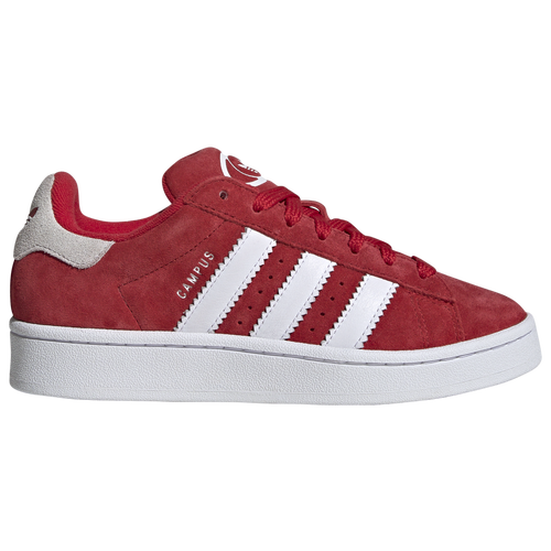 BOYS - adidas Originals Campus OOs - Better Scarlet/White