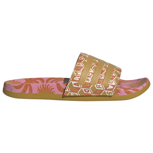 

adidas Womens adidas Adilette Comfort Sandals - Womens Running Shoes Semi Pink/Victory Gold/Victory Gold Size 11.0