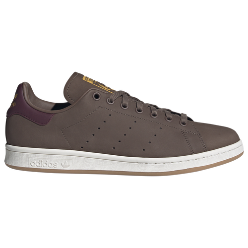 

adidas Originals Mens adidas Originals Stan Smith - Mens Tennis Shoes Earth Strata/Maroon/Preloved Yellow Size 7.5