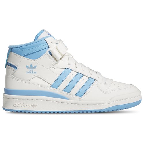 Adidas Originals Womens  Forum Mid In Cloud White/semi Blue Burst/cloud White