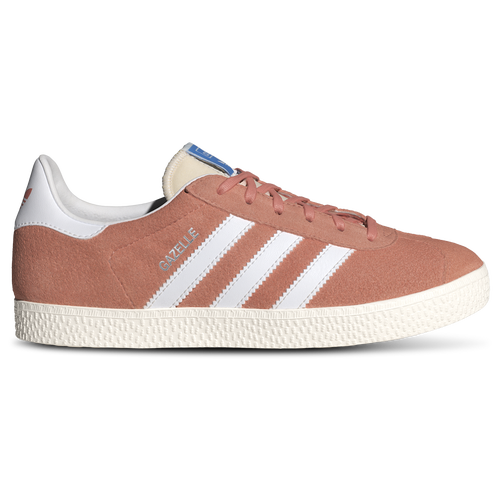 

adidas Originals Girls adidas Originals Gazelle - Girls' Grade School Skate Shoes White/Wonder Clay Size 5.5