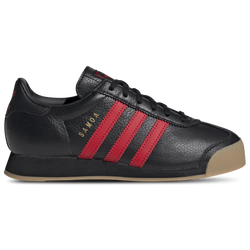 Girls' Grade School - adidas Originals Samba - Black/Gold Metallic/Better Scarlet