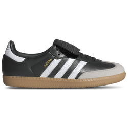 Women's - adidas Originals Samba Long Tongue - Black/White/Gold Metallic