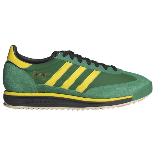 

adidas Originals Mens adidas Originals SL 72 RS - Mens Running Shoes Green/Yellow Size 9.0