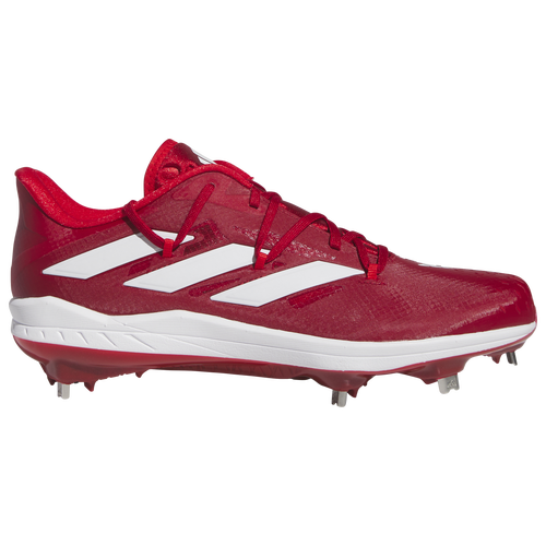 

adidas Mens adidas Adizero Afterburner 9 - Mens Baseball Shoes White/Red/Red Size 9.0
