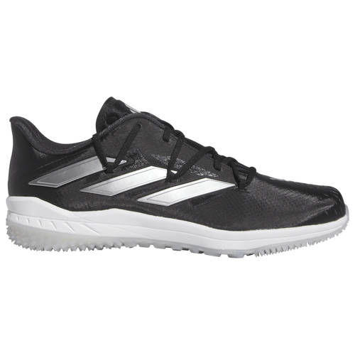 

adidas Mens adidas Adizero Afterburner 9 TURF - Mens Baseball Shoes White/Black Size 8.0