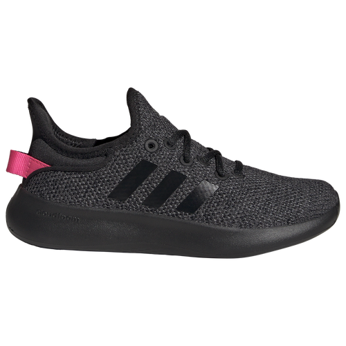 

adidas Boys adidas Cloudfoam Pure - Boys' Grade School Shoes Core Black/Core Black/Lucid Pink Size 05.0