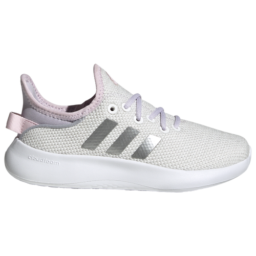 

Girls Preschool adidas adidas Cloudfoam Pure - Girls' Preschool Running Shoe Silver Dawn/Silver Met/Ftwr White Size 02.5