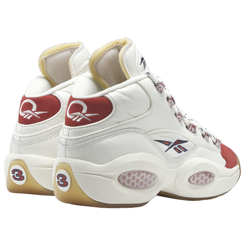 Red and white reebok questions on sale