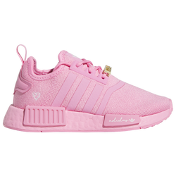 Girls' Preschool - adidas Originals NMD R1 - White/Bliss Pink/Bliss Pink