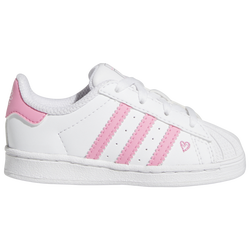 Girls' Toddler - adidas Originals Superstar - Gold Metallic/Ftwr White/Bliss Pink