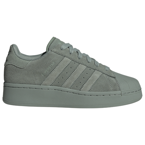 

adidas Originals adidas Originals Superstar XLG - Womens Silver Green/Crystal White/Green Oxide Size 7.5