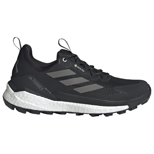 

adidas Mens adidas Terrex Free Hiker 2 Low GORE-TEX - Mens Running Shoes Black/Grey/White Size 10.0