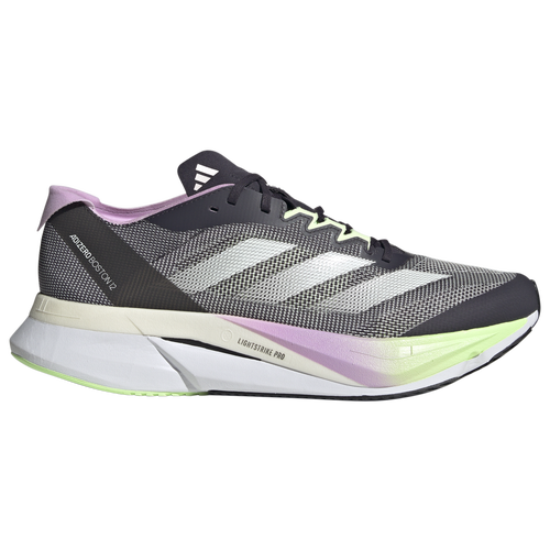 

adidas Mens adidas Adizero Boston 12 - Mens Running Shoes Aurora Black/Zero Metallic/Green Spark Size 11.5