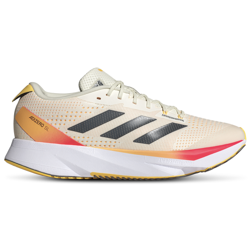 

adidas Mens adidas Adizero SL - Mens Running Shoes Ivory/Black/Spark Size 10.0