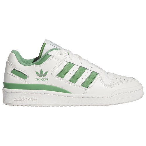 

adidas Originals Mens adidas Originals Forum Low CL - Mens Basketball Shoes Green/White Size 8.5