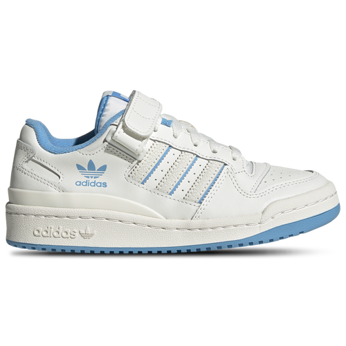 

adidas Originals Boys adidas Originals Forum Low - Boys' Grade School Basketball Shoes Cloud White/Semi Blue Burst/Cloud White Size 5.5
