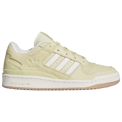 Shop Adidas Originals Womens  Forum Low In Sandy Beige/cream White/gum