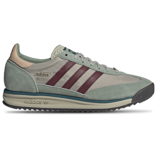 

adidas Originals Mens adidas Originals SL 72 RS - Mens Running Shoes Putty Grey/Shadow Red/Legacy Teal Size 12.0