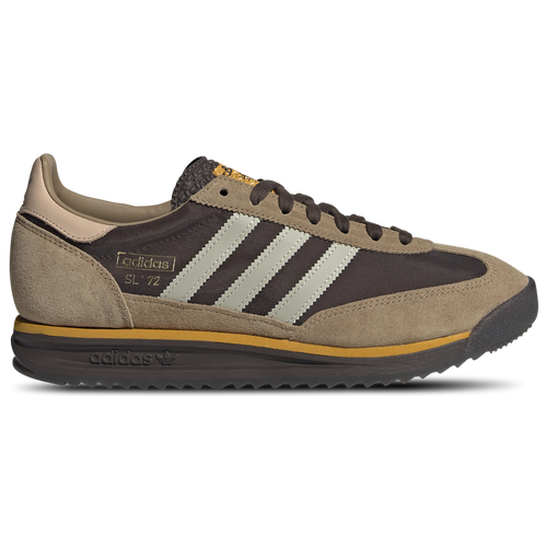 

adidas Originals Mens adidas Originals SL 72 RS - Mens Running Shoes Brown/Grey/Yellow Size 8.0