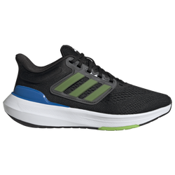 Boys' Grade School - adidas Ultrabounce - Core Black/Lucid Lime/Ftwr White