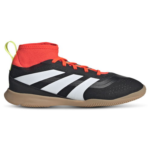 

adidas Boys adidas Predator 24 League Indoor - Boys' Grade School Soccer Shoes Black/White/Solar Red Size 2.0