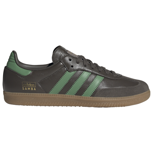 

adidas Originals Mens adidas Originals Samba OG - Mens Shoes Preloved Green/Shadow Olive/Gum Size 10.0