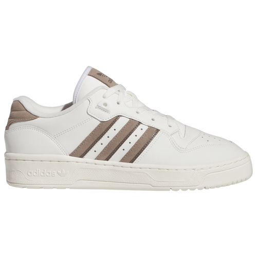 Men's - adidas Originals Rivalry Low - Cream/Off White Chalky Brown