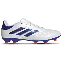 Men's - adidas Copa Pure II League FG - White/Lucid Blue/Solar Red