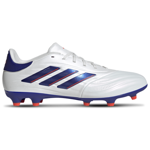 

adidas Mens adidas Copa Pure II League FG - Mens Football Shoes White/Lucid Blue/Solar Red Size 9.0