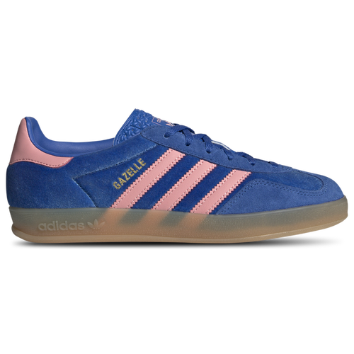 

adidas Originals Gazelle Indoor - Womens Blue/Pink Size 7.0