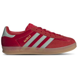 Women's - adidas Originals Gazelle Indoor - Gum/Hazy Green/Better Scarlet