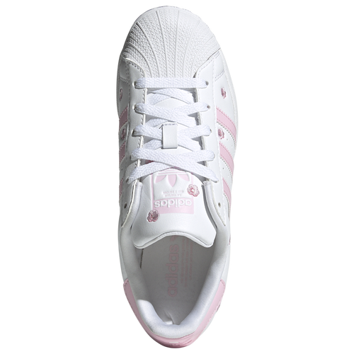 Adidas superstar originals pink and white hotsell