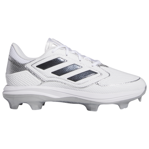 

adidas Womens adidas Adizero Purehustle 3 TPU - Womens Baseball Shoes Black/White Size 10.0