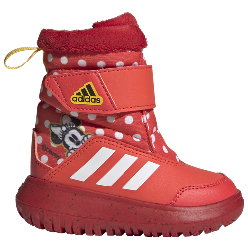 

adidas Girls adidas Minnie Mouse Winterplay Boots - Girls' Toddler Better Scarlet/Bright Red/White Size 06.5