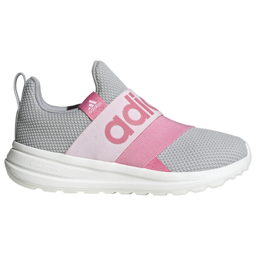 

adidas Girls adidas Lite Racer Adapt 6.0 - Girls' Grade School Running Shoes Semi Solar Pink/Bliss Pink/Grey Two Size 7.0