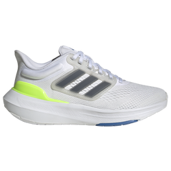 Boys' Grade School - adidas Ultrabounce - Ftwr White/Core Black/Lucid Lemon