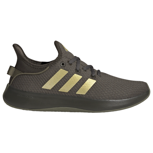 

adidas Womens adidas CLOUDFOAM PURE - Womens Shoes Olive Strata/Shadow Olive/Gold Metallic Size 11.0