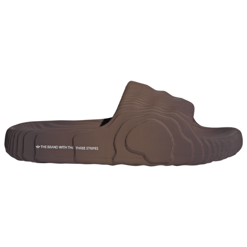 

adidas Originals Mens adidas Originals Adilette 22 - Mens Shoes Brown/Brown Size 10.0