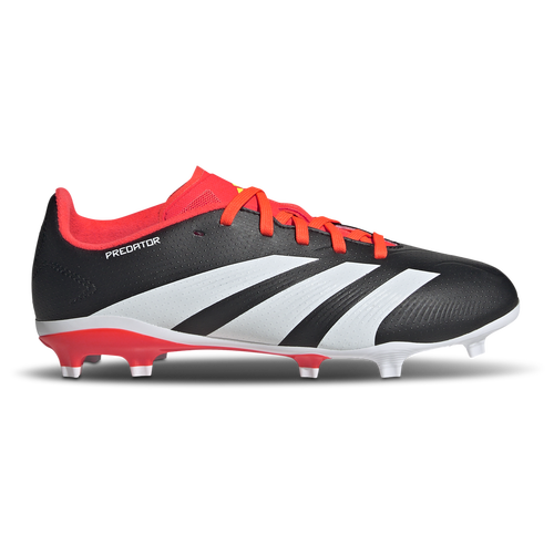 

adidas Boys adidas Predator League FG Jr - Boys' Grade School Soccer Shoes Cloud White/Solar Red/Core Black Size 04.0