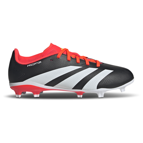 

adidas Boys adidas Predator League FG Jr - Boys' Grade School Soccer Shoes Cloud White/Solar Red/Core Black Size 05.5