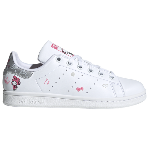 Adidas Originals Kids' Girls  Hello Kitty Stan Smith In White/black/pink