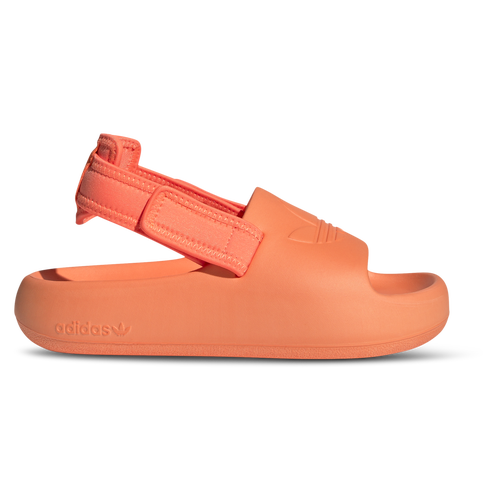 Shop Adidas Originals Boys  Adifom Adilette In Solar Red/solar Red