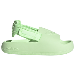 Boys' Preschool - adidas Originals ADIFOM Adilette - Green Spark/Green Spark