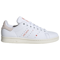 Originals stan smith womens white/white/red best sale