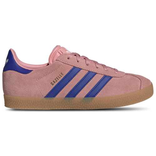 

adidas Originals Girls adidas Originals Gazelle - Girls' Grade School Skate Shoes Pink/Blue Size 06.5