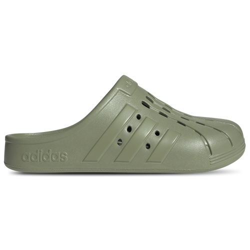 

adidas Mens adidas Adilette Clogs - Mens Shoes Tent Green/Tent Green/Tent Green Size 08.0