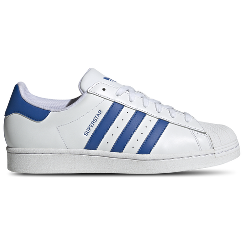 Adidas Originals Mens  Superstar Casual Sneaker In Ftwr White/blue/ftwr White
